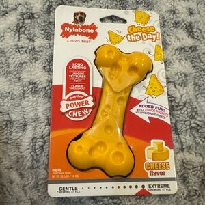 Nylabone Cheese Flavor Power Chew Toy